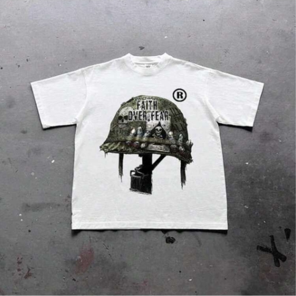 White Graphic Tee